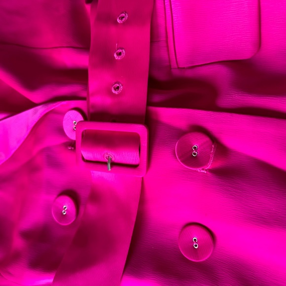 House of Harlow hot pink double breasted blazer NWT small Barbie mean girls (A) - Picture 9 of 10